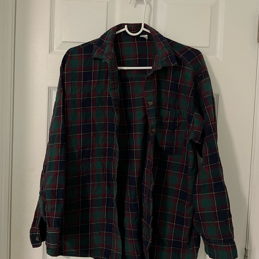 Plaid Flannel Shirt